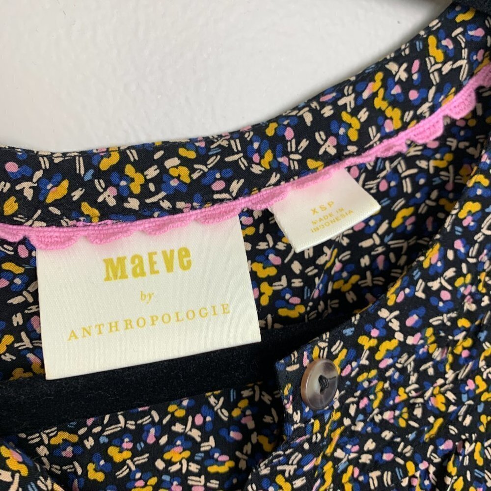 Maeve by Anthropologie Berwick Top - XS - Like NEW - Picture 4 of 8